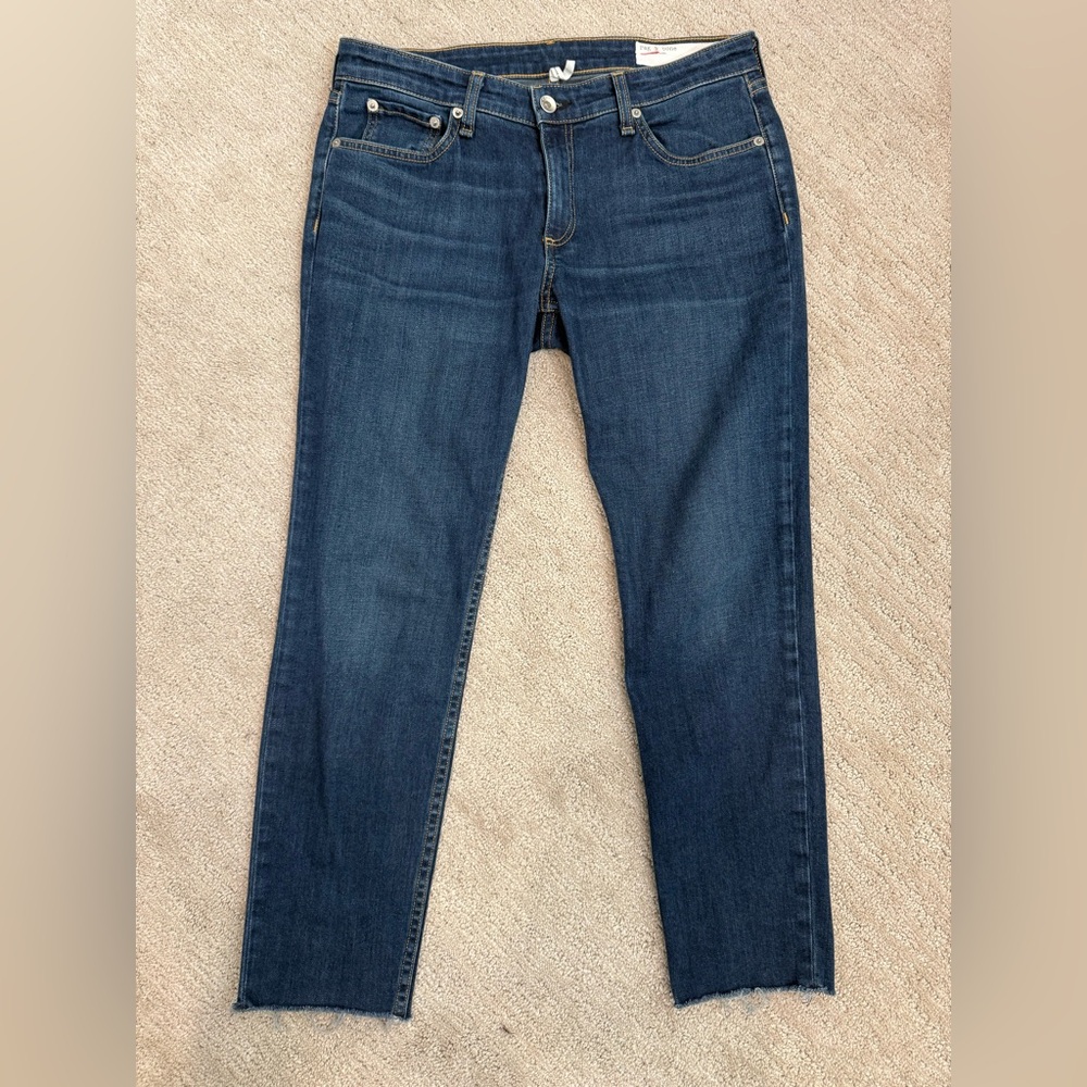 Rag & Bone Dre Low Rise Slim Boyfriend Jeans